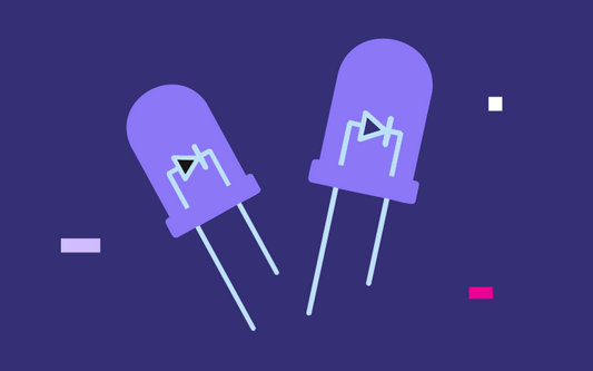 Pack de 100 Diodos Led 3 mm.